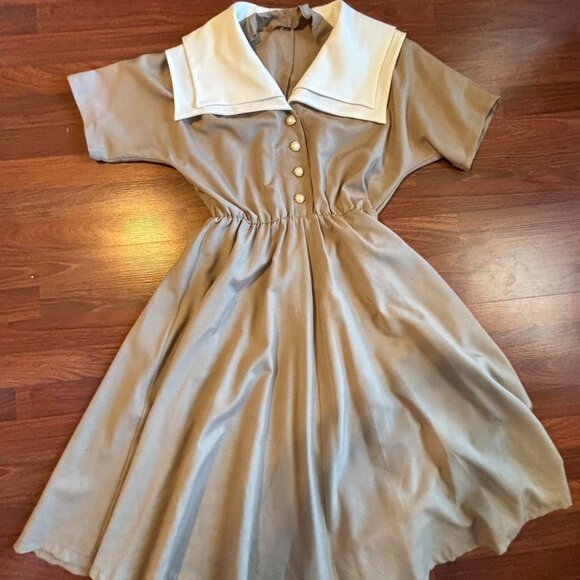 Vintage Sailor Dress - Picture 1 of 7